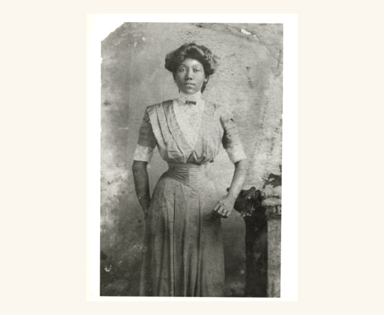 Historic standing portrait from the RIBHS archive
